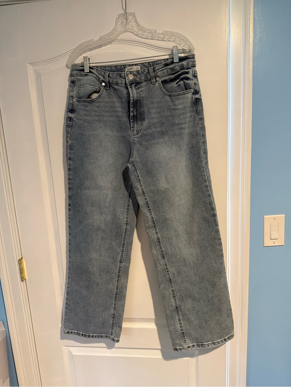 Oat New York Wide Leg Jeans Size 12